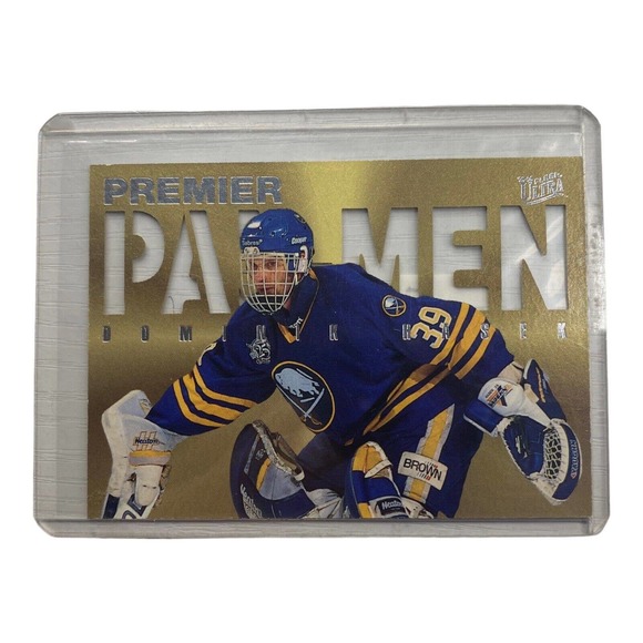 Other - Dominik Hasek Premier Pad Men 1995-96 Fleer Ultra Buffalo Sabres #5 Rare Insert